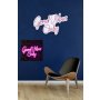 WALLXPERT Dekorativna rasveta Good Vibes Only 2 Pink - slika 3