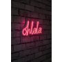 WALLXPERT Dekorativna rasveta Oh La La Pink - slika 1