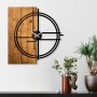 WALLXPERT Zidni sat Wooden Clock 38 - slika 1