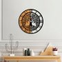 WALLXPERT Zidni sat Wooden Clock 64 - slika 2