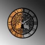 WALLXPERT Zidni sat Wooden Clock 64 - slika 4