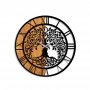 WALLXPERT Zidni sat Wooden Clock 64 - slika 5