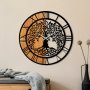 WALLXPERT Zidni sat Wooden Clock 64 - slika 1