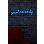 WALLXPERT Dekorativna rasveta Good Vibes Only Blue - slika 1