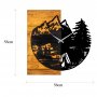 WALLXPERT Zidni sat Wooden Clock 19 - slika 4