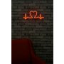 WALLXPERT Dekorativna rasveta Love Rhythm Red - slika 2