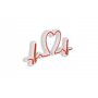WALLXPERT Dekorativna rasveta Love Rhythm Red - slika 5