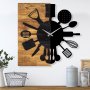 WALLXPERT Zidni sat Wooden Clock 32 - slika 1