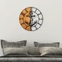 WALLXPERT Zidni sat Wooden Clock 58 - slika 3