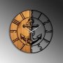 WALLXPERT Zidni sat Wooden Clock 58 - slika 4