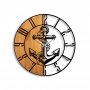 WALLXPERT Zidni sat Wooden Clock 58 - slika 5