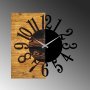 WALLXPERT Zidni sat Wooden Clock 7 - slika 4