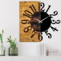 WALLXPERT Zidni sat Wooden Clock 7 - slika 1