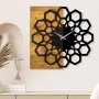WALLXPERT Zidni sat Wooden Clock 30 - slika 1