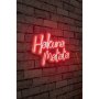 WALLXPERT Dekorativna rasveta Hakuna Matata Red - slika 1