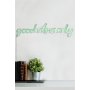 WALLXPERT Dekorativna rasveta Good Vibes Only Green - slika 4