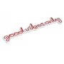 WALLXPERT Dekorativna rasveta Good Vibes Only Red - slika 5