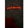 WALLXPERT Dekorativna rasveta Good Vibes Only Red - slika 1