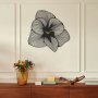 WALLXPERT Zidni sat Azalea Metal Wall Clock APS039 70 Black - slika 3
