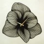 WALLXPERT Zidni sat Azalea Metal Wall Clock APS039 70 Black - slika 4