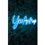 WALLXPERT Dekorativna rasveta You are Magic Blue - slika 1