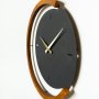 WALLXPERT Zidni sat Moon Time Wooden Metal Wall Clock APS117 - slika 3