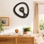 WALLXPERT Zidni sat Amorph Metal Wall Clock APS104 - slika 1