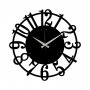 WALLXPERT Zidni sat Metal Wall Clock 15 Black - slika 2