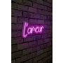 WALLXPERT Dekorativna rasveta L'amour Pink - slika 1
