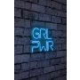 WALLXPERT Dekorativna rasveta Girl Power Blue - slika 1