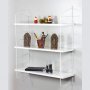 HANAH HOME Zidna polica Armoni 3'lu Shiny White - slika 1