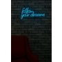WALLXPERT Dekorativna rasveta Follow Your Dreams Blue - slika 2