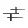 HANAH HOME Zidna polica Leo Anthracite - slika 3