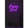 WALLXPERT Dekorativna rasveta Merry Christmas Pink - slika 3