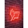 WALLXPERT Dekorativna rasveta Merry Christmas Red - slika 1