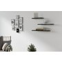 HANAH HOME Zidna polica Leila Anthracite - slika 2