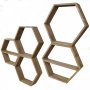 HANAH HOME Zidna polica HEX003 - slika 4