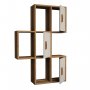 HANAH HOME Zidna polica Flora Walnut Cream - slika 5