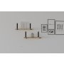 HANAH HOME Zidna polica Lama Sapphire Oak - slika 2