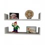 HANAH HOME Zidna polica Iris White - slika 3