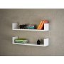 HANAH HOME Zidna polica Iris White - slika 1