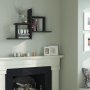 HANAH HOME Zidna polica Olly Anthracite - slika 1