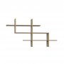 HANAH HOME Zidna polica Halic Light Mocha - slika 2