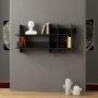 HANAH HOME Zidna polica Beads Anthracite - slika 1