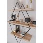 WALLXPERT Zidna polica Prizma Raf Buyuk Boy Salon Tipi 2 - slika 3