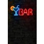 WALLXPERT Dekorativna rasveta Bar Multicolor - slika 2