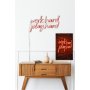 WALLXPERT Dekorativna rasveta Work Hard Play Hard Red - slika 2