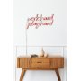 WALLXPERT Dekorativna rasveta Work Hard Play Hard Red - slika 5