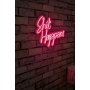WALLXPERT Dekorativna rasveta Shit Happens Pink - slika 1