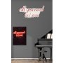 WALLXPERT Dekorativna rasveta All You Need is Love Red - slika 3
